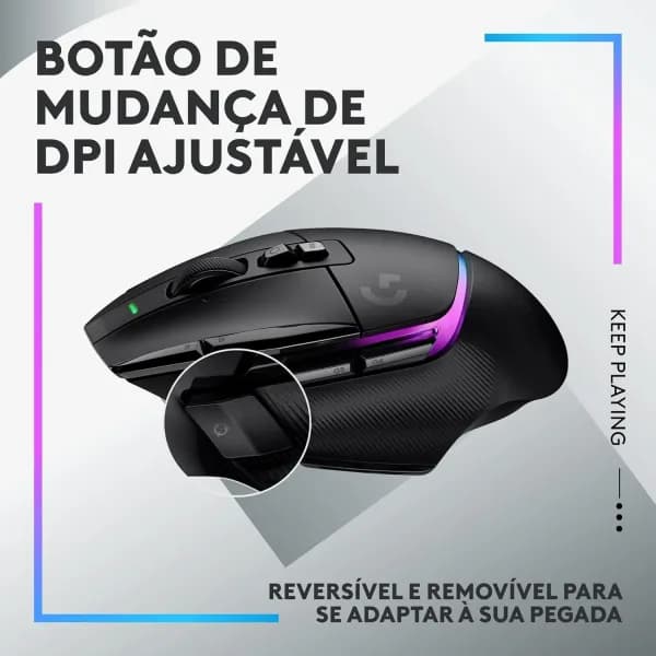 Mouse Gamer Logitech G502 X PLUS Sem Fio banner