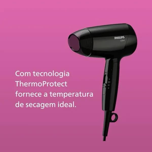Secador de Cabelo Philips ThermoProtect 2100W banner