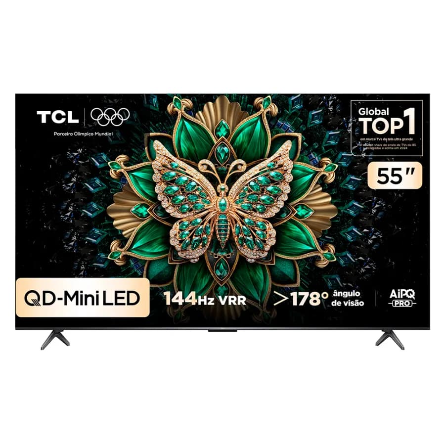 TCL Smart TV QLED 4K 55" C655 Google TV