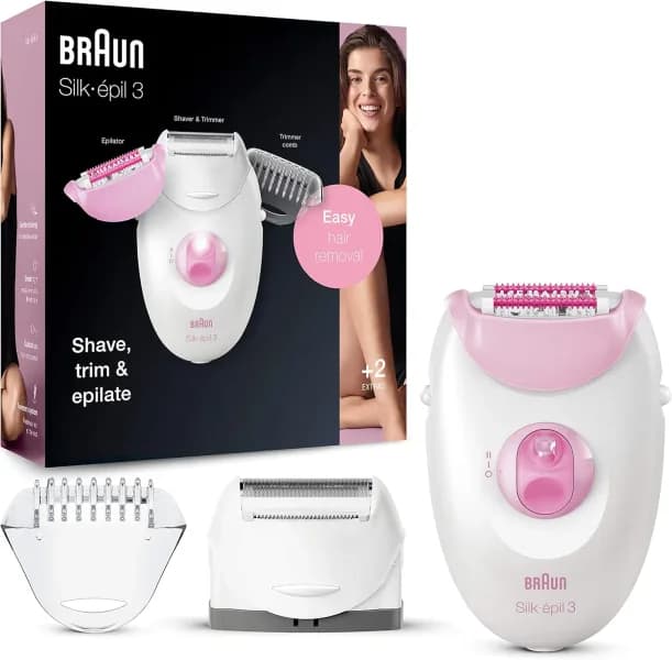 Epilador Braun Silk-épil 3 Legs & Body
