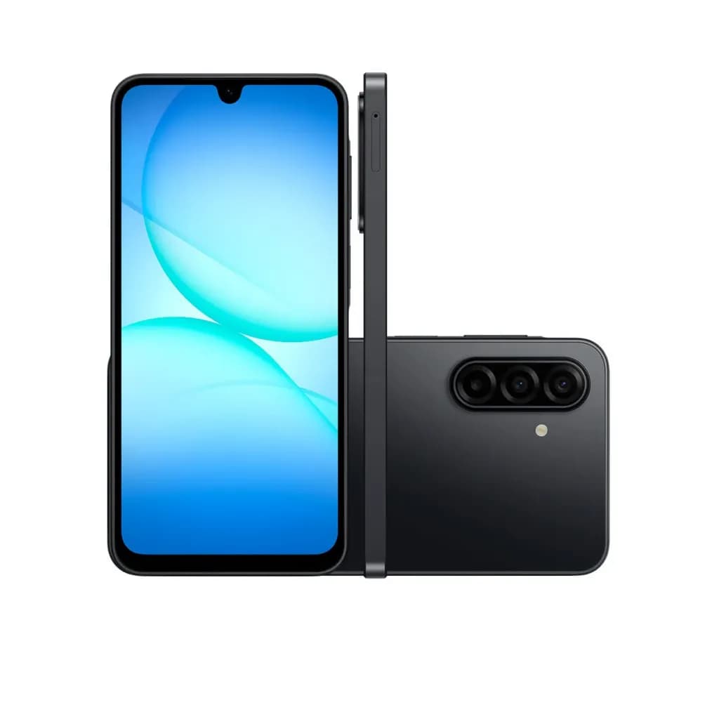 Smartphone Samsung Galaxy A17 com IA — produto em destaque