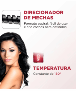 modelador de cachos spiral infinity